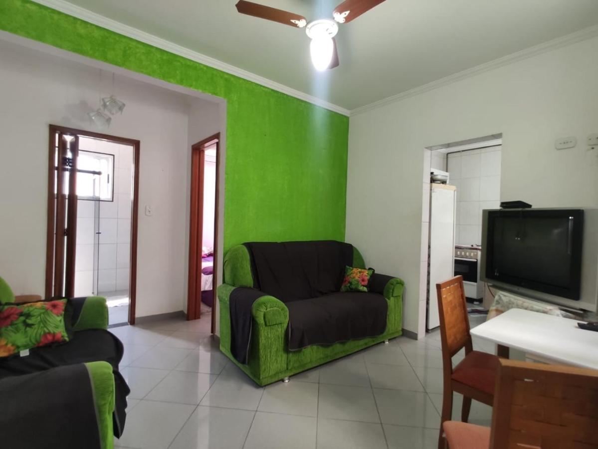Апартаменты Apartamento Completo Na Quadra Da Praia Da Guilhermina Прая-Гранди Экстерьер фото